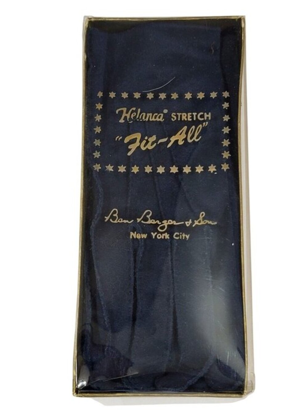 Vintage Helanca Stretch Gloves Size 7 With Box